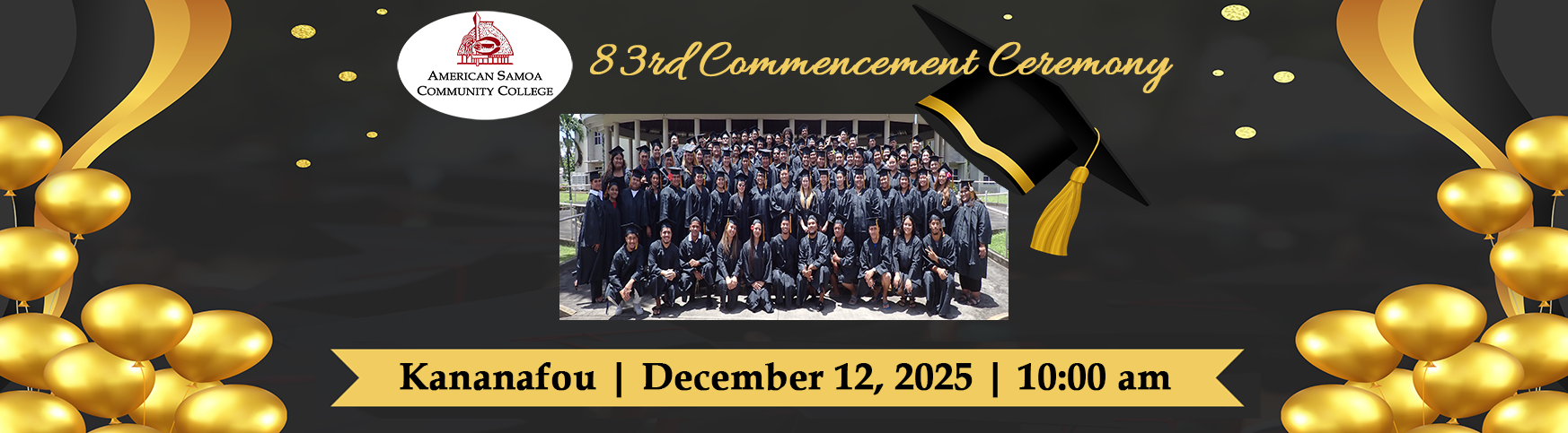ASCC's 83rd Commencement Ceremony 2025